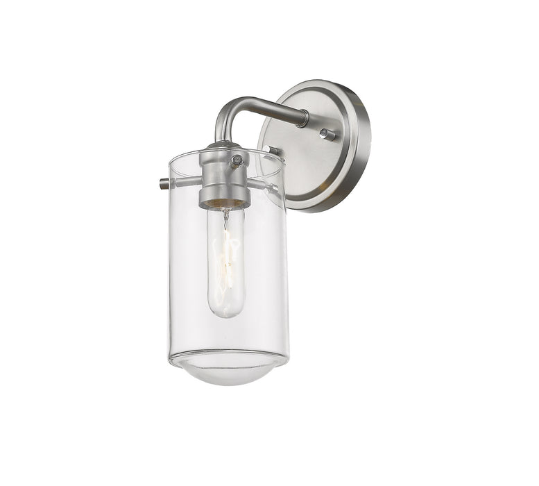 Z-Lite 471-1S-BN One Light Wall Sconce, Brushed Nickel