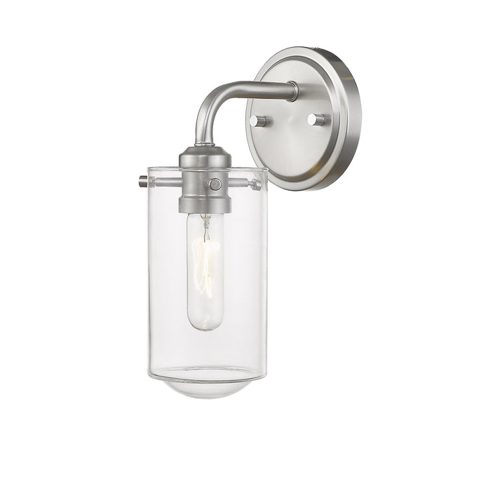 Z-Lite 471-1S-BN One Light Wall Sconce, Brushed Nickel