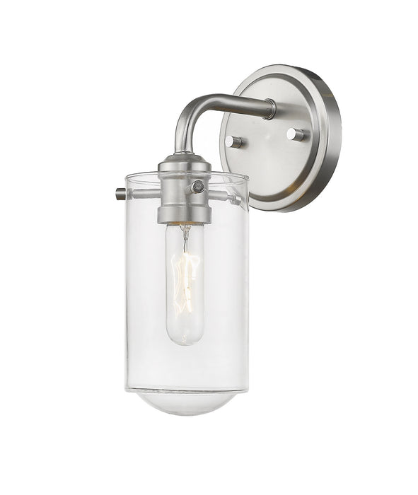Z-Lite 471-1S-BN One Light Wall Sconce, Brushed Nickel