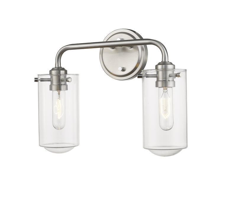 Z-Lite 471-2V-BN Two Light Vanity, Brushed Nickel