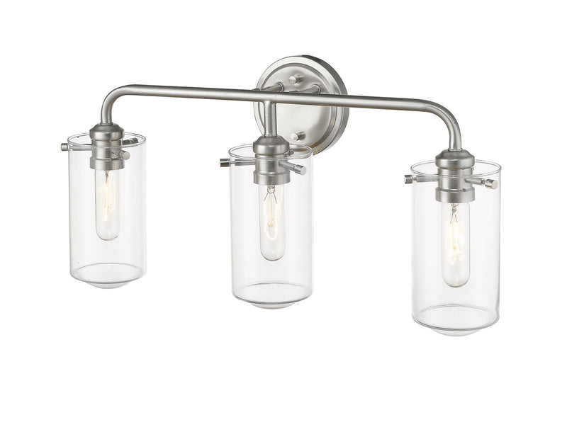 Z-Lite 471-3V-BN Three Light Vanity, Brushed Nickel