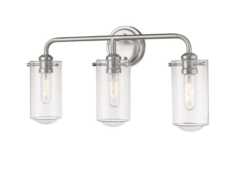 Z-Lite 471-3V-BN Three Light Vanity, Brushed Nickel