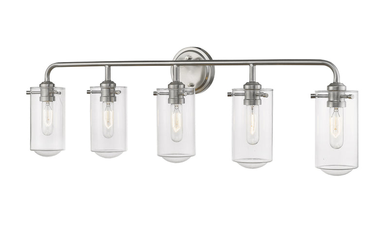 Z-Lite 471-5V-BN Five Light Vanity, Brushed Nickel