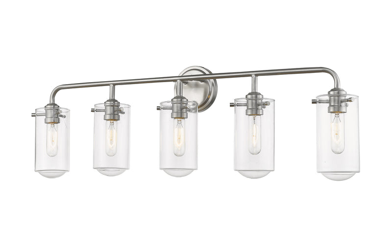 Z-Lite 471-5V-BN Five Light Vanity, Brushed Nickel