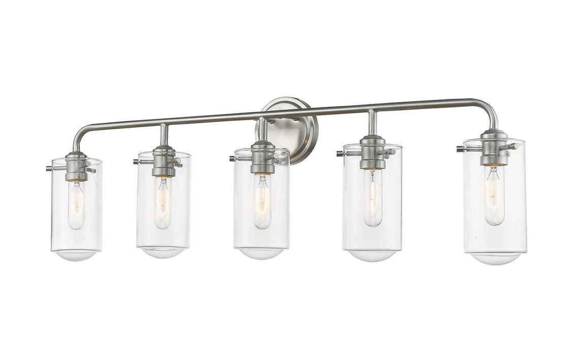 Z-Lite 471-5V-BN Five Light Vanity, Brushed Nickel