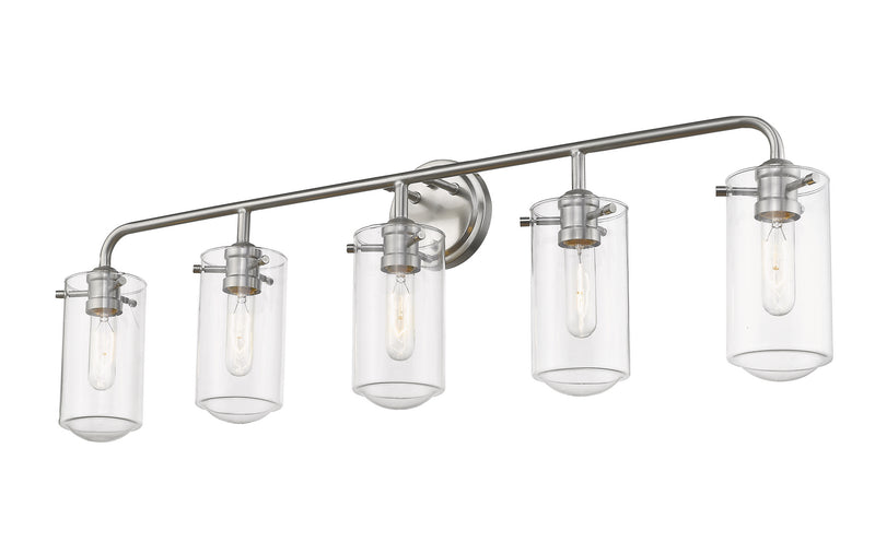 Z-Lite 471-5V-BN Five Light Vanity, Brushed Nickel