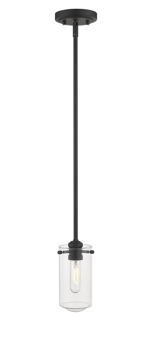 Z-Lite 471MP-MB One Light Pendant, Matte Black
