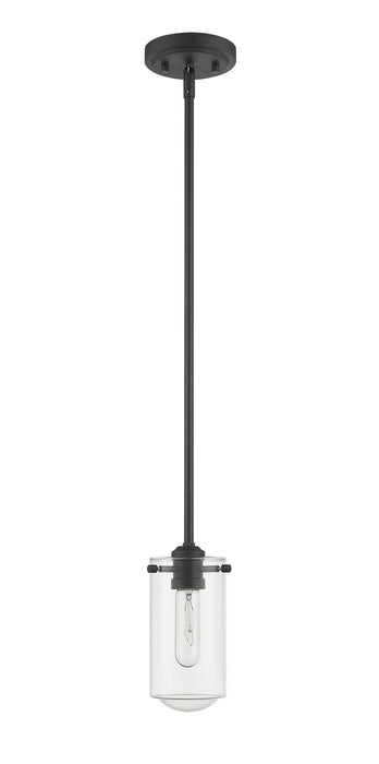 Z-Lite 471MP-MB One Light Pendant, Matte Black
