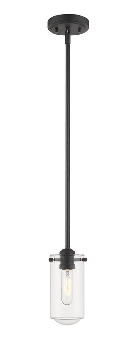 Z-Lite 471MP-MB One Light Pendant, Matte Black