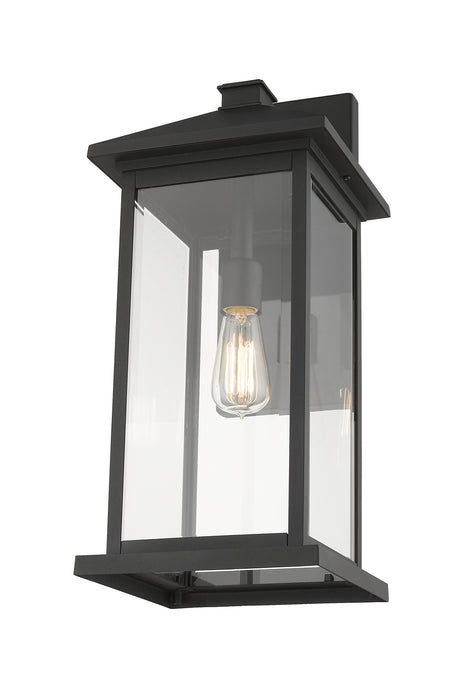 Z-Lite 531BXL-BK One Light Outdoor Wall Light, Black