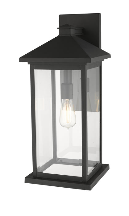 Z-Lite 531BXL-BK One Light Outdoor Wall Light, Black