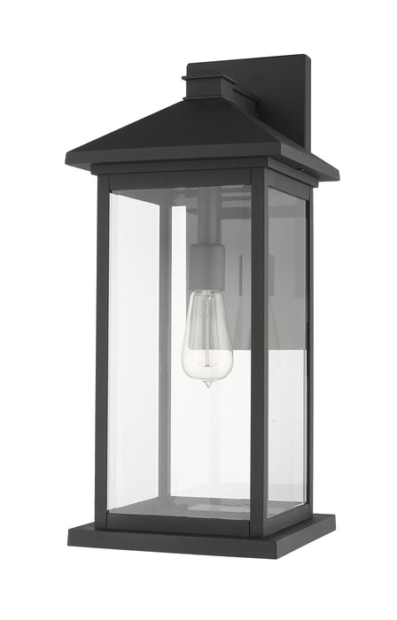 Z-Lite 531BXL-BK One Light Outdoor Wall Light, Black