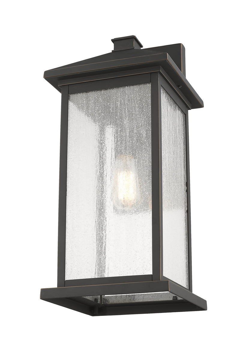 Z-Lite 531BXL-ORB One Light Outdoor Wall Light, Oil Rubbed Bronze