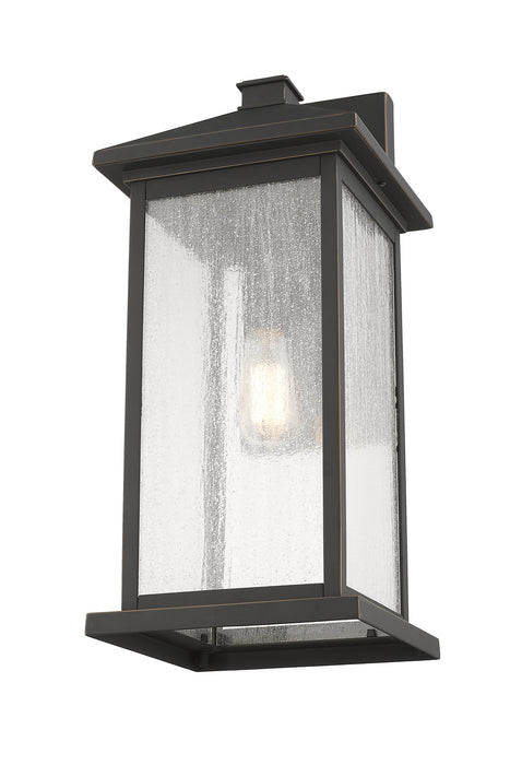 Z-Lite 531BXL-ORB One Light Outdoor Wall Light, Oil Rubbed Bronze