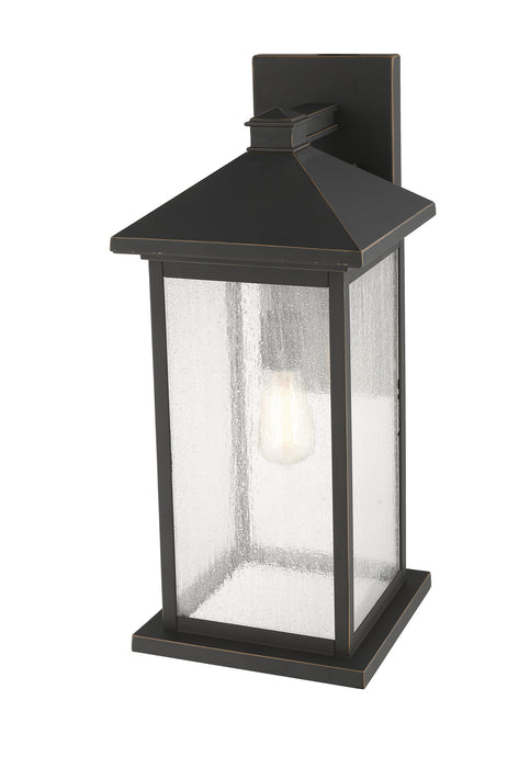 Z-Lite 531BXL-ORB One Light Outdoor Wall Light, Oil Rubbed Bronze