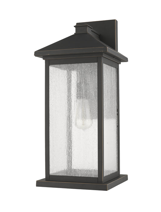 Z-Lite 531BXL-ORB One Light Outdoor Wall Light, Oil Rubbed Bronze