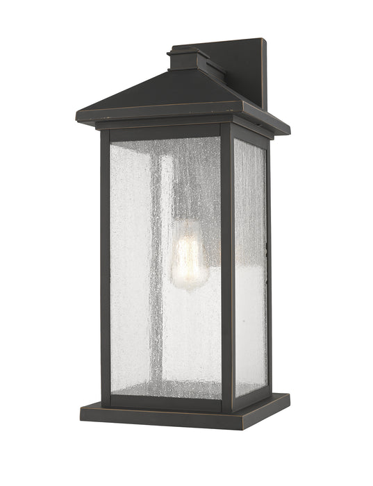 Z-Lite 531BXL-ORB One Light Outdoor Wall Light, Oil Rubbed Bronze