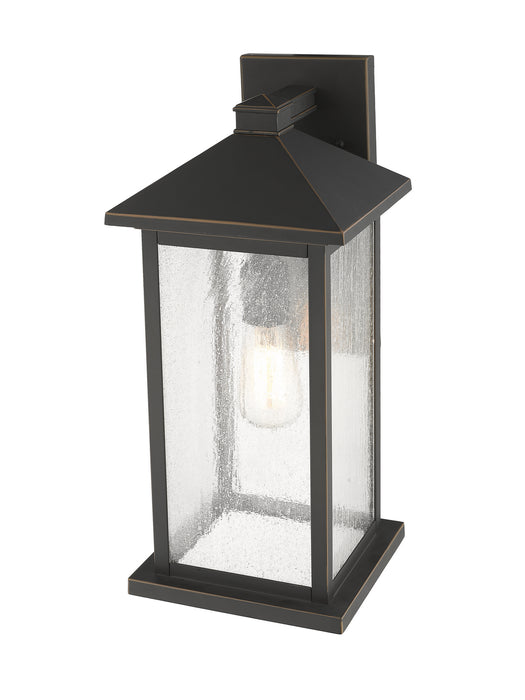 Z-Lite 531MXL-ORB One Light Outdoor Wall Light, Oil Rubbed Bronze