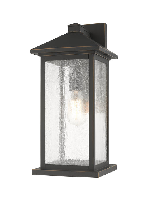 Z-Lite 531MXL-ORB One Light Outdoor Wall Light, Oil Rubbed Bronze
