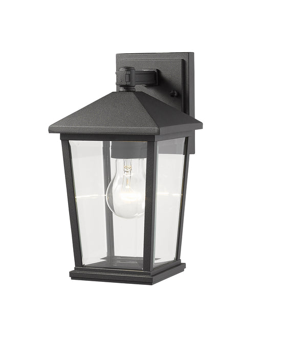 Z-Lite 568S-BK One Light Outdoor Wall Light, Black