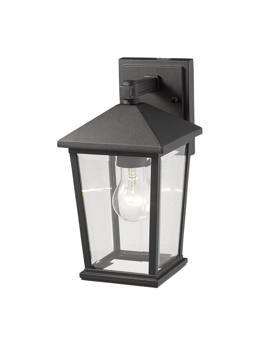 Z-Lite 568S-BK One Light Outdoor Wall Light, Black