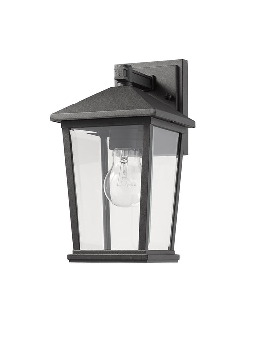 Z-Lite 568S-BK One Light Outdoor Wall Light, Black