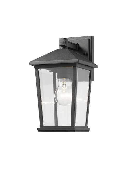 Z-Lite 568S-BK One Light Outdoor Wall Light, Black