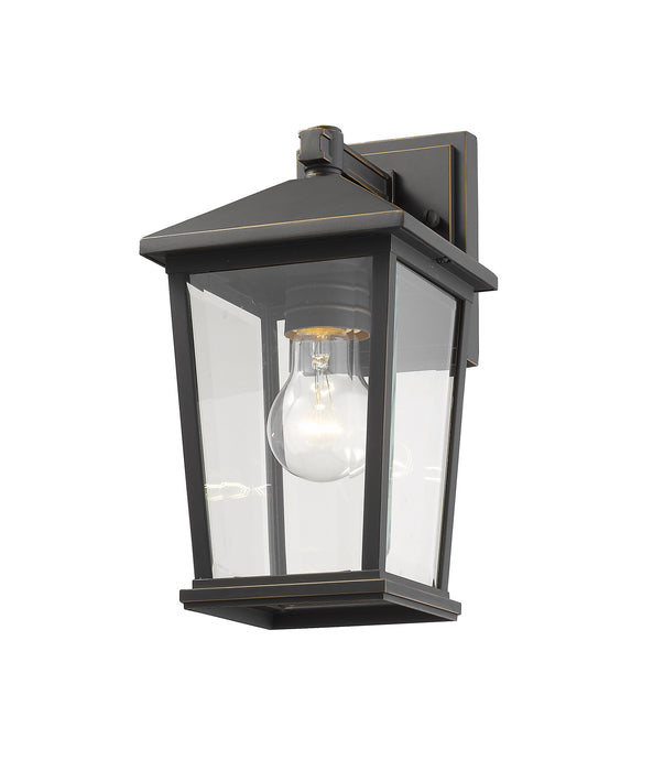 Z-Lite 568S-ORB One Light Outdoor Wall Light, Oil Rubbed Bronze