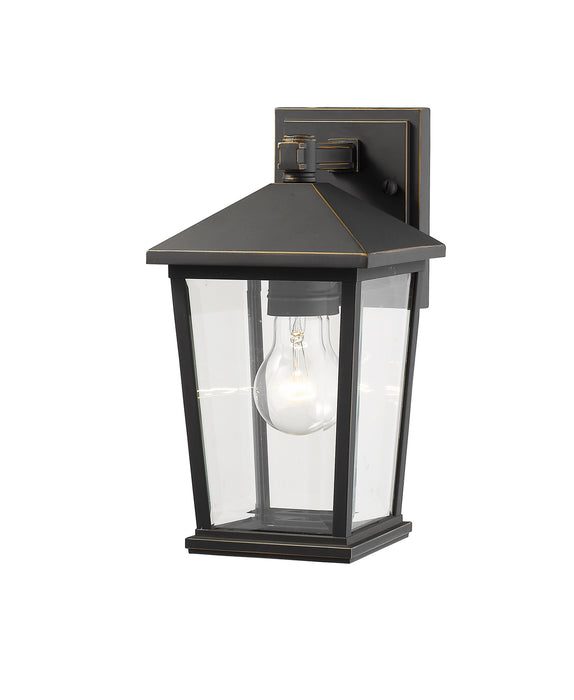 Z-Lite 568S-ORB One Light Outdoor Wall Light, Oil Rubbed Bronze