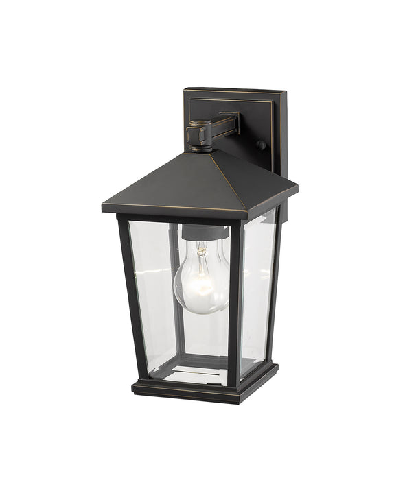 Z-Lite 568S-ORB One Light Outdoor Wall Light, Oil Rubbed Bronze