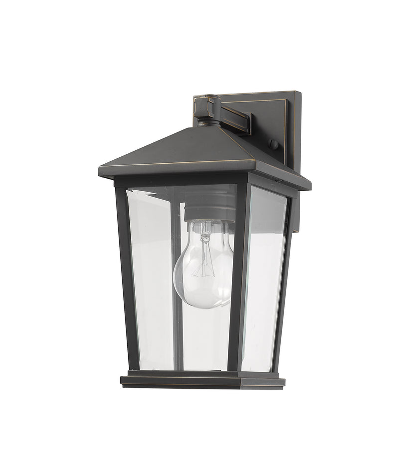 Z-Lite 568S-ORB One Light Outdoor Wall Light, Oil Rubbed Bronze