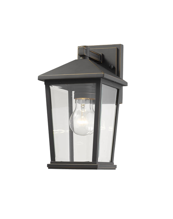 Z-Lite 568S-ORB One Light Outdoor Wall Light, Oil Rubbed Bronze