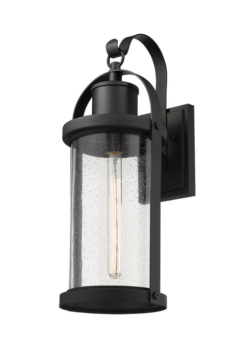 Z-Lite 569B-BK One Light Outdoor Wall Light, Black