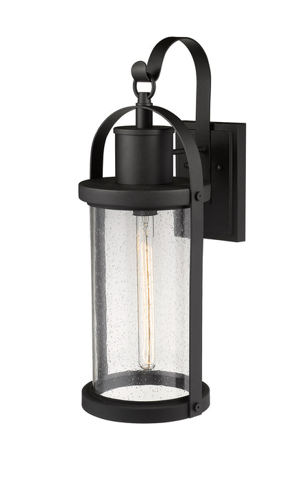 Z-Lite 569B-BK One Light Outdoor Wall Light, Black