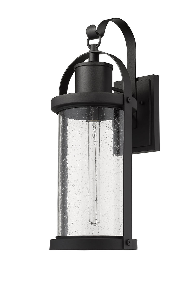 Z-Lite 569B-BK One Light Outdoor Wall Light, Black
