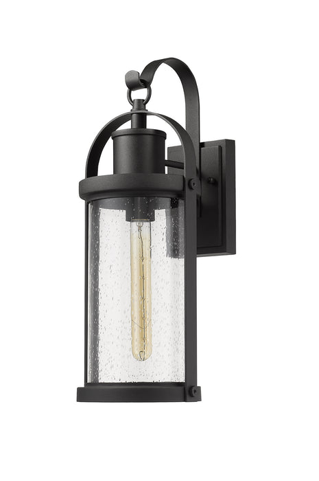 Z-Lite 569M-BK One Light Outdoor Wall Light, Black