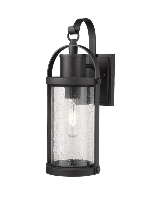 Z-Lite 569S-BK One Light Outdoor Wall Light, Black