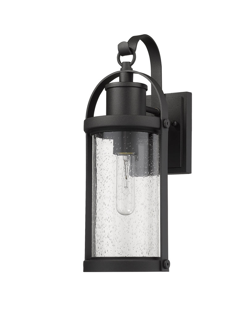 Z-Lite 569S-BK One Light Outdoor Wall Light, Black