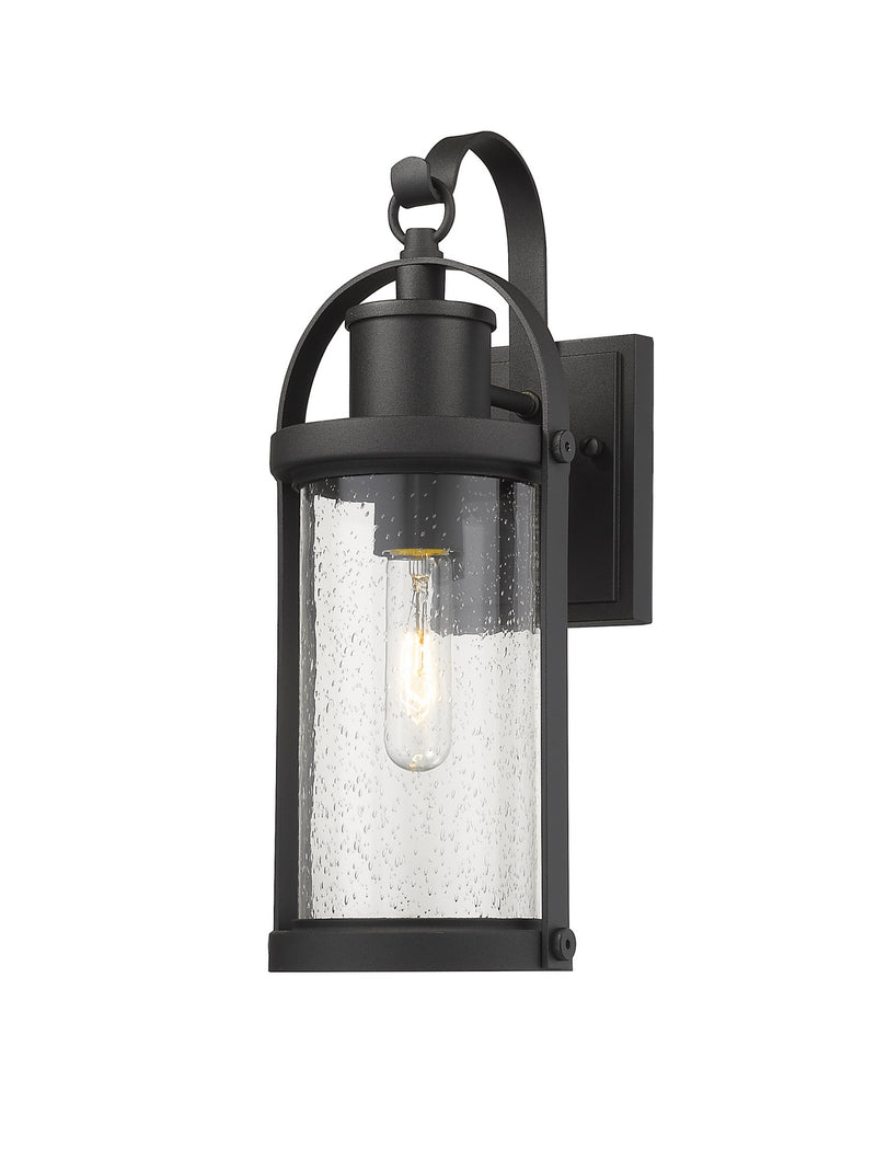 Z-Lite 569S-BK One Light Outdoor Wall Light, Black