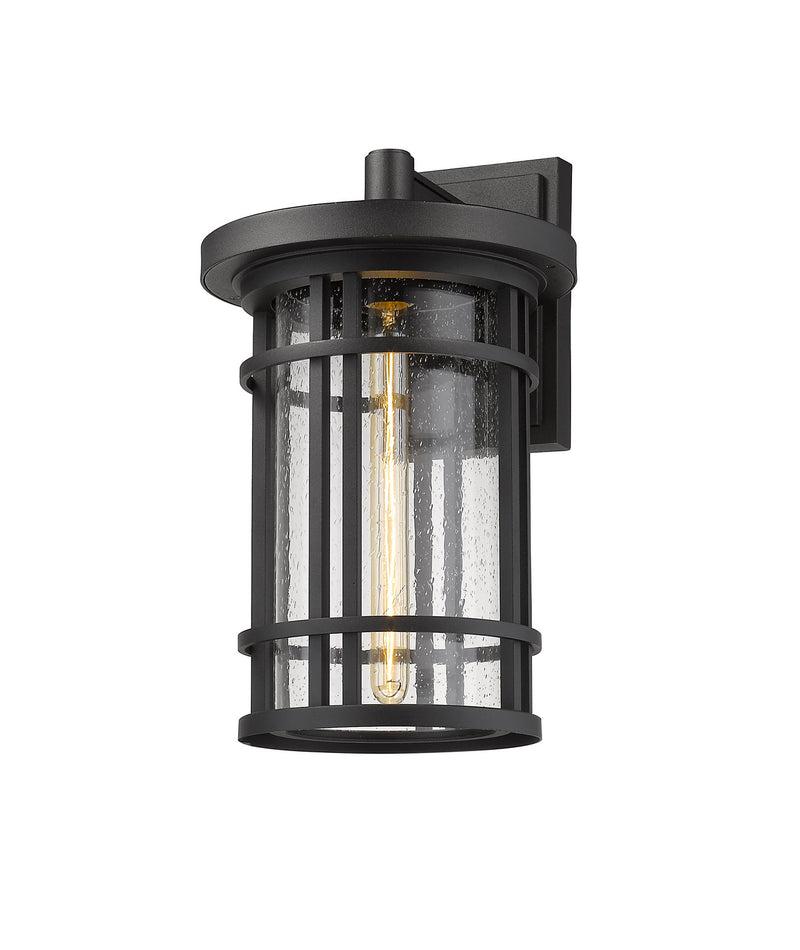 Z-Lite 570B-BK One Light Outdoor Wall Light, Black