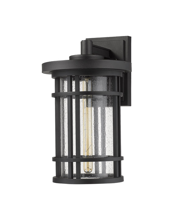 Z-Lite 570B-BK One Light Outdoor Wall Light, Black