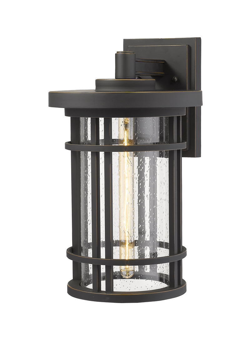 Z-Lite 570B-ORB One Light Outdoor Wall Light, Oil Rubbed Bronze
