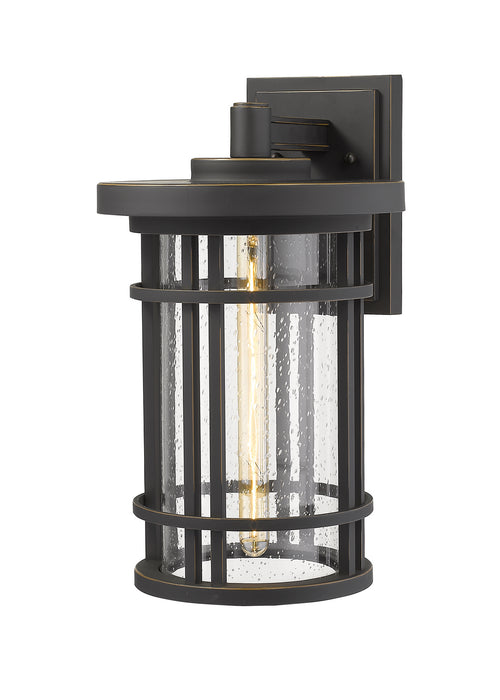 Z-Lite 570B-ORB One Light Outdoor Wall Light, Oil Rubbed Bronze