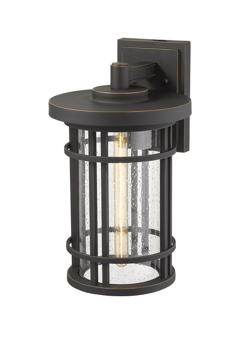 Z-Lite 570B-ORB One Light Outdoor Wall Light, Oil Rubbed Bronze