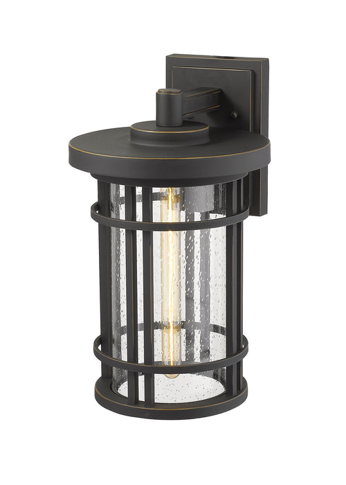 Z-Lite 570B-ORB One Light Outdoor Wall Light, Oil Rubbed Bronze