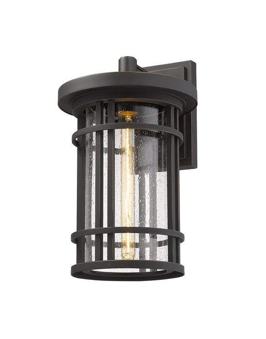 Z-Lite 570B-ORB One Light Outdoor Wall Light, Oil Rubbed Bronze