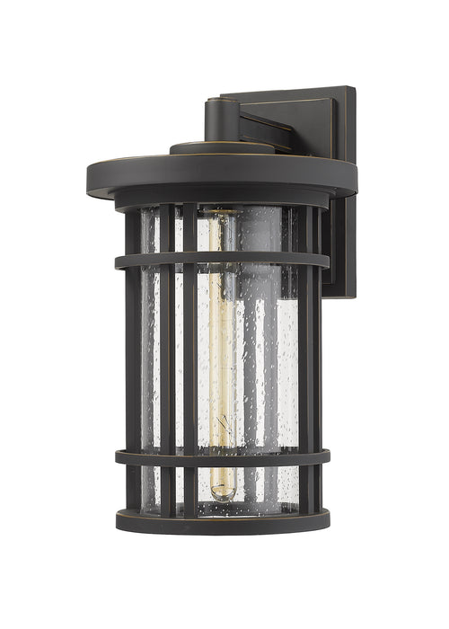 Z-Lite 570B-ORB One Light Outdoor Wall Light, Oil Rubbed Bronze