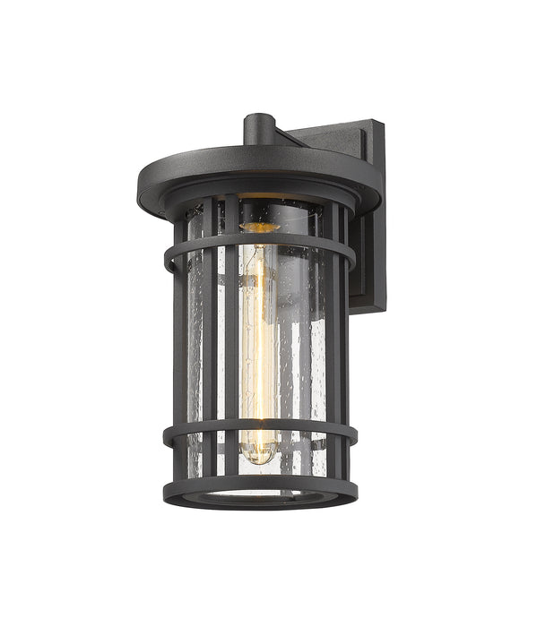 Z-Lite 570M-BK One Light Outdoor Wall Light, Black