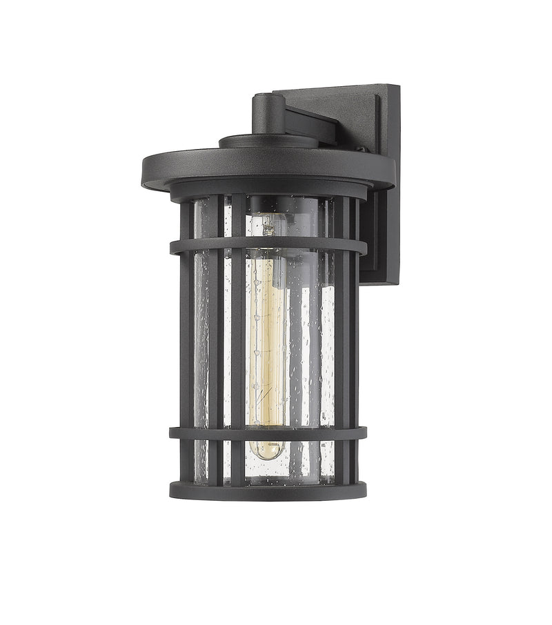 Z-Lite 570M-BK One Light Outdoor Wall Light, Black