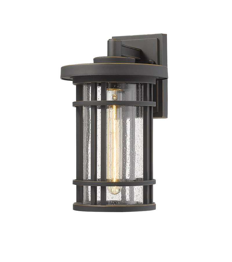 Z-Lite 570M-ORB One Light Outdoor Wall Light, Oil Rubbed Bronze